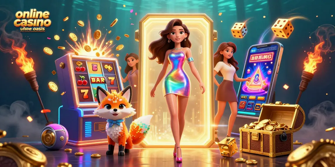 Experience vibrant gameplay at online casino ohne oasis with thrilling slot machines and festive elements.