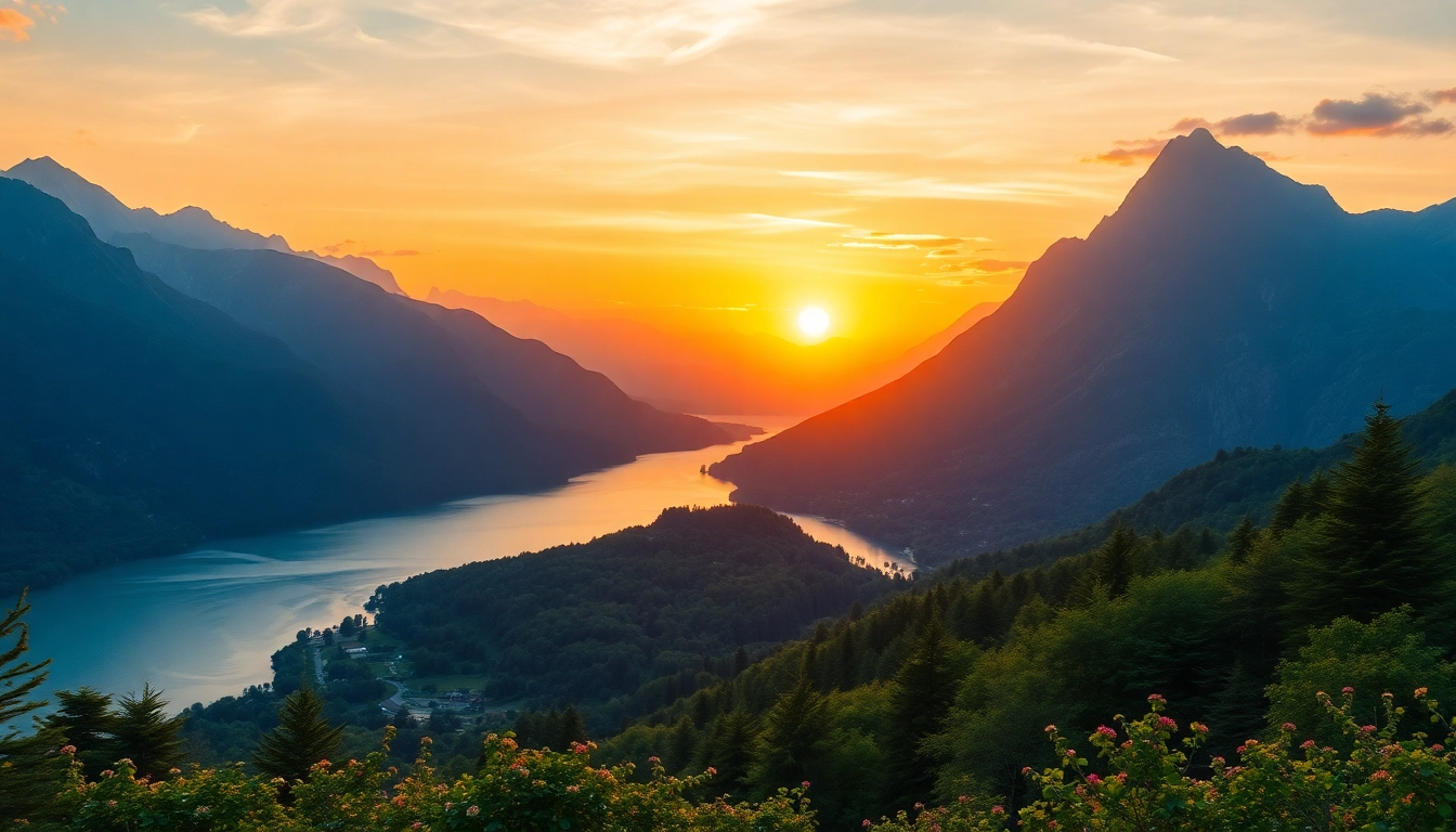 Entdecken Sie beeindruckende leinwandbilder mit lebendigen Landschaften und warmen Farben.