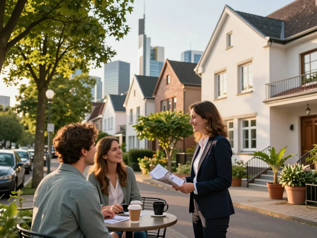 Immobilienmakler Frankfurt Dornbusch unterstützt Kunden in einer schönen Nachbarschaft